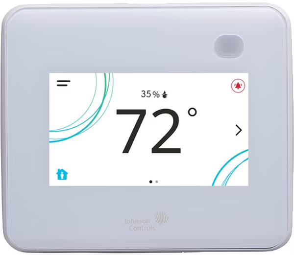 JOHNSON CONTROLS TEC3000 Smart BACnet MS/TP or N2 Thermostat TEC3612-14-000