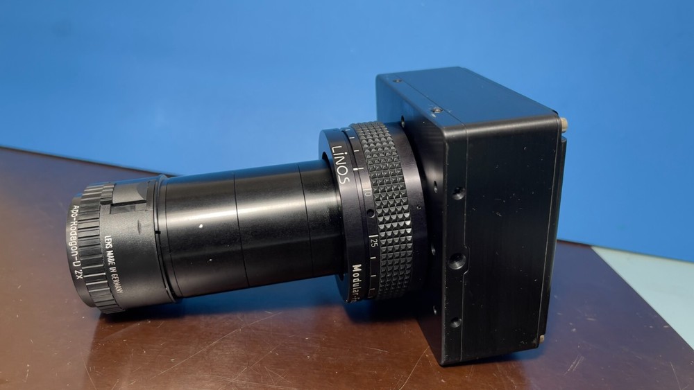 Teledyne Dalsa PT-41-04M60-03E Camera With Linos Modular-Focus lenses