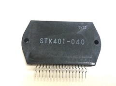 STK401-040 AF Power Amp (25W+25W) + Heat Sink Compound Original SANYO LOT OF 2