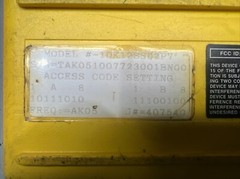 🔥TELEMOTIVE INDUSTRIAL CONTROLS REMOTE Control -10K12SS02P7, Used, FreeShip🇺🇸