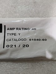 Cooper Kearney 51040 Type T Fuse Link 40A Eaton Power Fit-All New