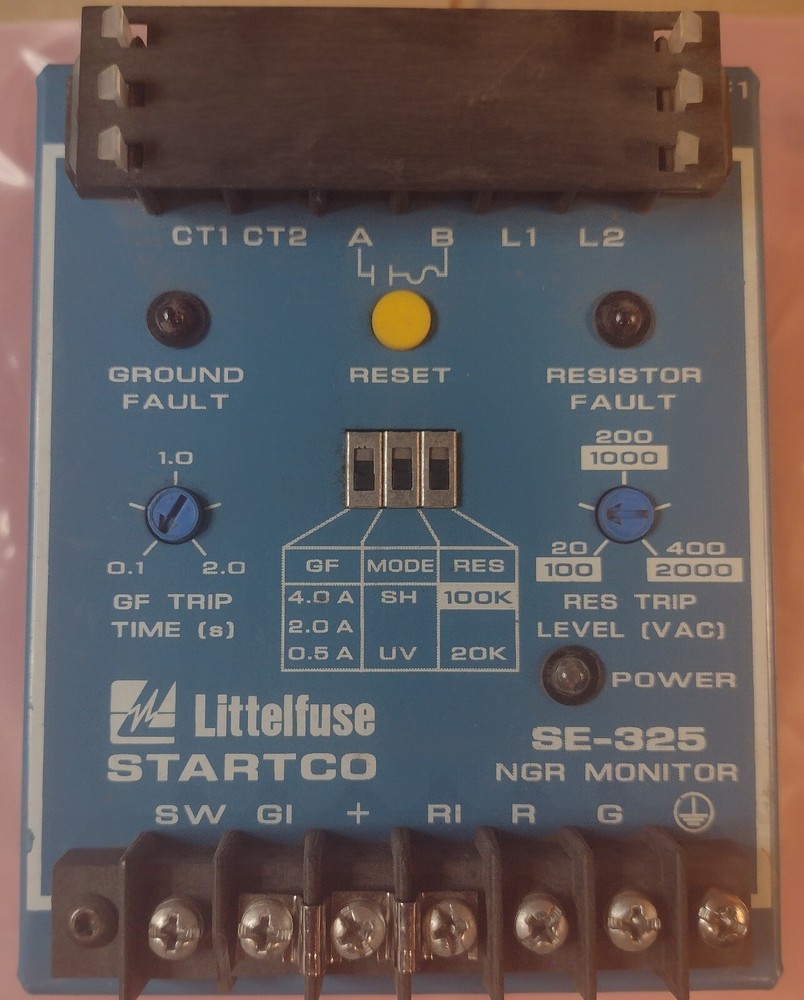Littelfuse Startco SE-325 Neutral-Grounding-Resistance Monitor