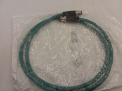 BALLUFF BCC M414-M414-6D-338-ES64N9-010 DOUBLE-ENDED CORDSET CONNECTOR 01 1M NIB