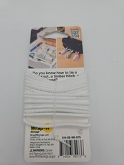 Super-Stretch Silicone Bands, White, 16-Pk.
