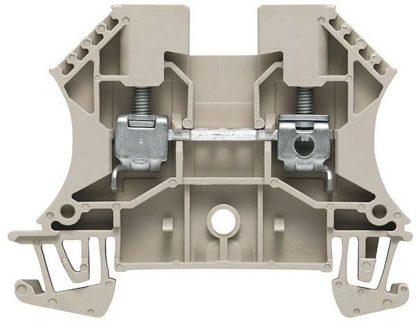 Weidmuller 1020100000, 26 to 10 AWG, Standard, Feed-Through Terminal Block, 1 pc