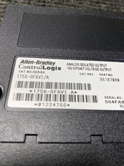 Allen Bradley Analog Output Module 17560F6VI
