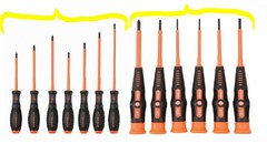 13PC Color Coded Electrician’s 1000V Insulated Screwdriver Set GS/VDE Certified