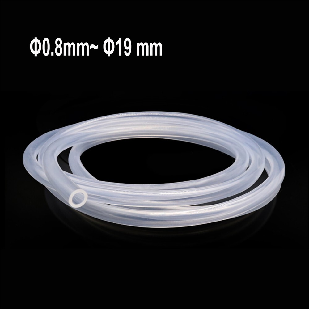 Clear Food Grade Tubing Φ0.8~19mm Silicone Rubber Hose Pipe For Peristaltic Pump