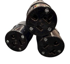 L21-30P to 3x 5-20R Splitter Power Cord 20A, 120V, 12/3 SJO Jacket