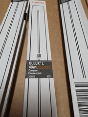 Lot Of 4 Sylvania 20585 Dulux L Ecologic Compact Fluorescent 40W 4-Pin. NOS