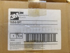 3M P/N: RJS-6-10FT REJACKETING SLEEVE METALLIC SHIELD DIAMETER RANGE 1.62-1.91″