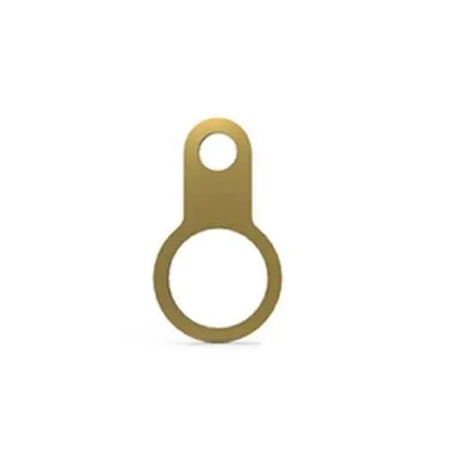 3/4 EARTH TAG Hawke 3/4-Inch Nickel Plated Brass Earth Tag 5-Pack NEW