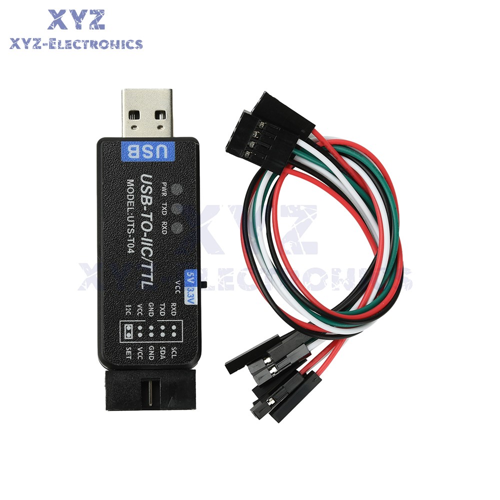 USB to IC2 IIC/TTL Serial Port UART Communication Module Flashing Downloader