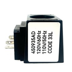 450935AD Solenoid Valve Coil, 110VAC Replacement Electromagnetic Valve Assembly
