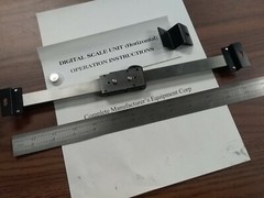 8″/200mm Horizontal Electronic Digital Quill DRO KIT, part# 200-H08–New
