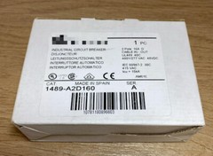 1PCS NEW FIT FOR Circuit breaker 1489-A2D160 D 16A 2P air circuit breaker