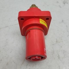 PowerSafe L1 P3 Power Connector Panel Mount 500 Amp IP67 1000 Vac Red *USED