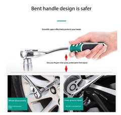 Auto Repair Tool Set: Socket Ratchet Wrench Automotive Maintenance Tools