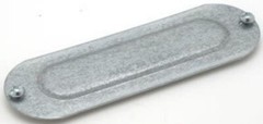 M & W Electric CC-125S, 1-1/4 to 1-1/2″, Steel, Conduit Body Cover, 1 pc