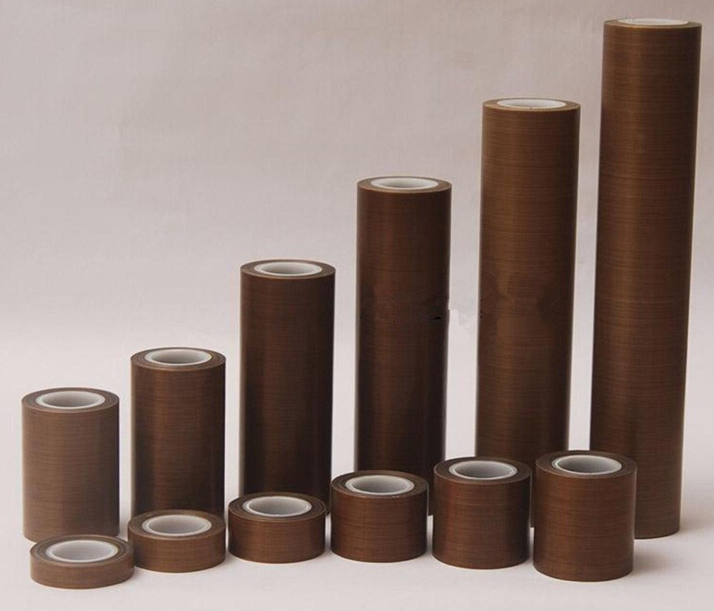 Thick=0.13mm, Length=10m Nonstick PTFE Teflon Adhesive Tape Width 5mm to 200mm