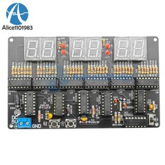 Digital Clock Circuit Board DIY Electronic Kit Electronic Clock Teaching Kit