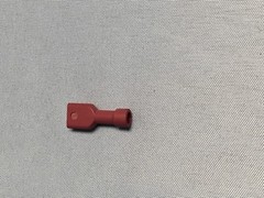 1000 Molex 190030129 InsulKrimp Quick Disconnect, Female 22-18 AWG Red .0187