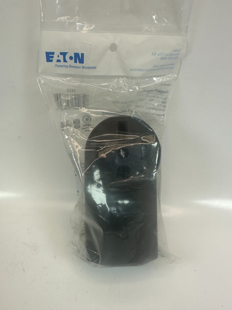 EATON 1212 Power Outlet Range Surface Mount 50A 125/250V 3P 4-Wire Ground 10pcs.