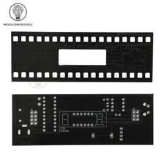 DIY Digital Clock Kit Voice Control Music Spectrum Display LED Electronic Kit