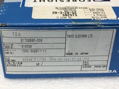 TEL TOKYO ELECTRON ES1D80-002917-11 BREAK FILTER BFA-08-100-ST-02-TF3, 121193
