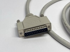 L-Com CSMN25MF-50 Deluxe Molded D-Sub Cable Male/Female DB25 50ft