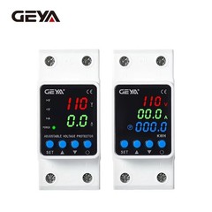 GEYA GPS6 Digital Display Voltage Current KWH Protector Protect 2P 40/63/80A 110