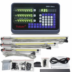 3pcs Linear Scale Glass Sensor+DRO 3Axis Digital Read Out Display CNC Mill Lathe