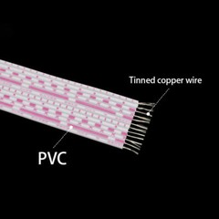 UL2468 Flat Ribbon Cable Wire Cable Board Stranded Blue/Red 6/7/8/9/10/12P Ways