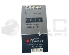 SOLA SDN 5-24-100 POWER SUPPLY 115-230VAC 2.6/1.4A 50/60HZ