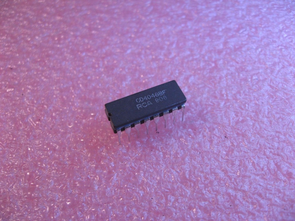 CD4046BF RCA IC CMOS Phase Locked Loop PLL Ceramic 4046 – NOS Qty 1