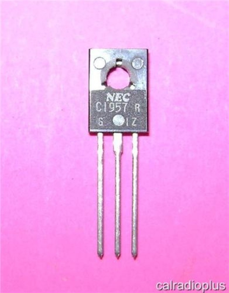 5pcs NEC 2SC1957 TO-126 TRANSISTOR AUDIO FREQUENCY LOW POWER RH