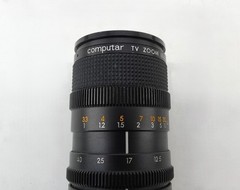 Hitachi VK-C350 Color Video Camera 12VDC Computar 12.5-75mm 1:1.6 Zoom Lens
