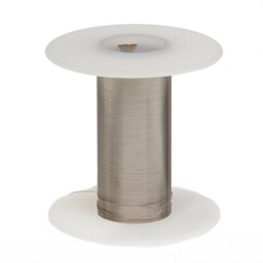 16 AWG Gauge Tinned Copper Wire Buss Wire 25′ Length 0.0508″ Silver