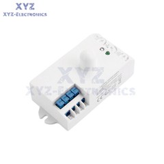 DC12-24V AC110-240V 5.8GHz Microwave Radar Sensor Body Motion HF Detector Switch