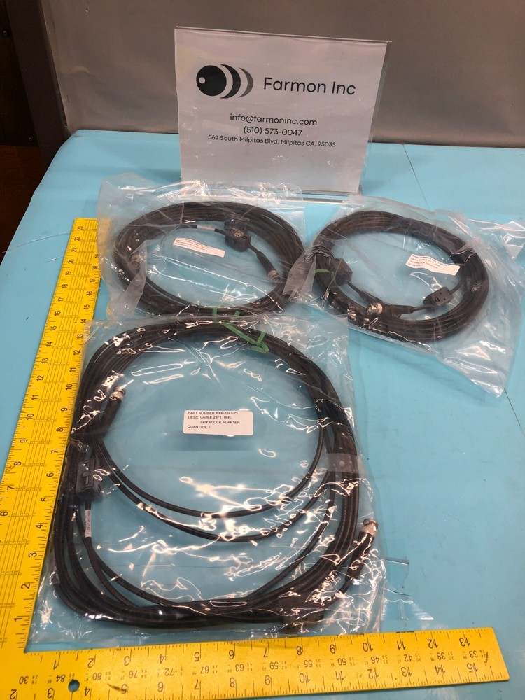 3 SVG 8000-1345-25 Cable, Interlock Adapter, 25FT, 160148