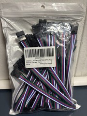 VISDOLL 30 pairs JST 5pin Plug Male to Female