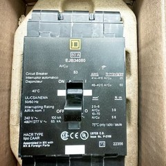 Schneider SQUARE D EJB34080 Circuit Breaker