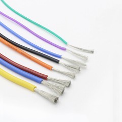 0.08mm Flexible Silicone Cable Wire 2/4/7/8/10/12/14/15//16/18/20/22/24/26/30AWG