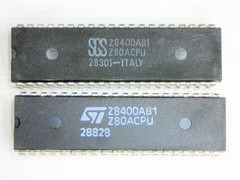 Z80ACPU “Original” ST 40P DIP CPU IC 2 pcs