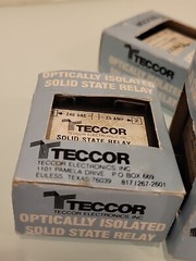 N.O.S. Teccor Optically Isolated Solid State Relay, ECC-D2425 ( 4-PK BUNDLE)