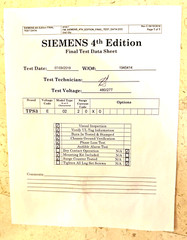 NIB SIEMENS TPS3E02200X0 SURGE PROTECTIVE DEVICE 480/ 277V 3 Phase 200kA