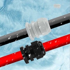 CABLE GLAND IP68 WATERPROOF BLACK NYLON COMPRESSION PG7/9/11/13.5/16/19/21/24-63