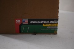 Lot Of 10 Gardner Bender GSE-310 Wood Entrance Cable Staples 13/16″ 21 mm