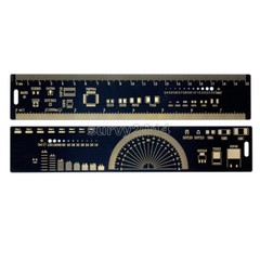 20cm Black Multifunctional PCB Ruler PCB Measuring Tool Angle Measure Meter