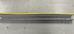 (Lot of 3) Taylor 94041 4″W X 4″H x 6 FT L Round Hole Wire Duct